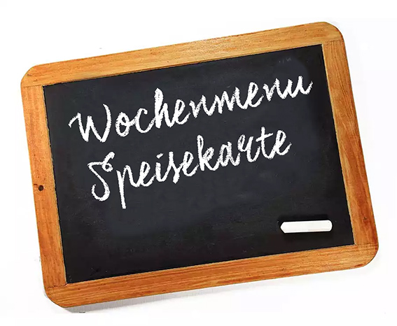 Read more about the article Wochenmenu und Speisekarte