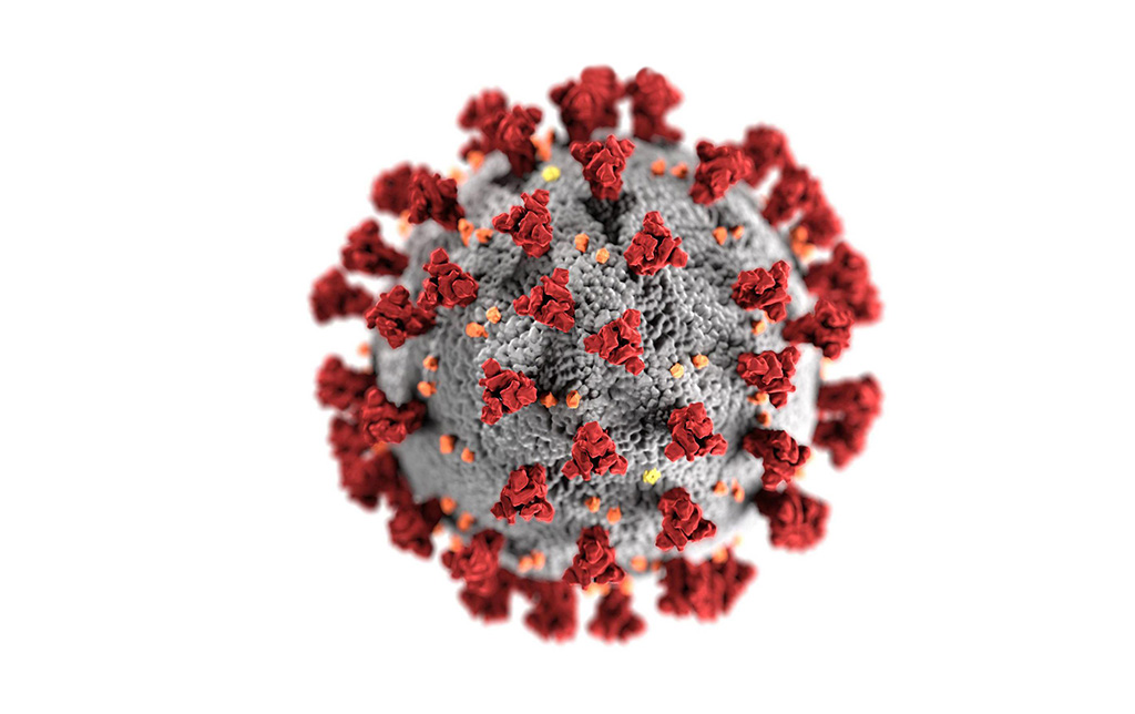 Darstellung des Coronavirus