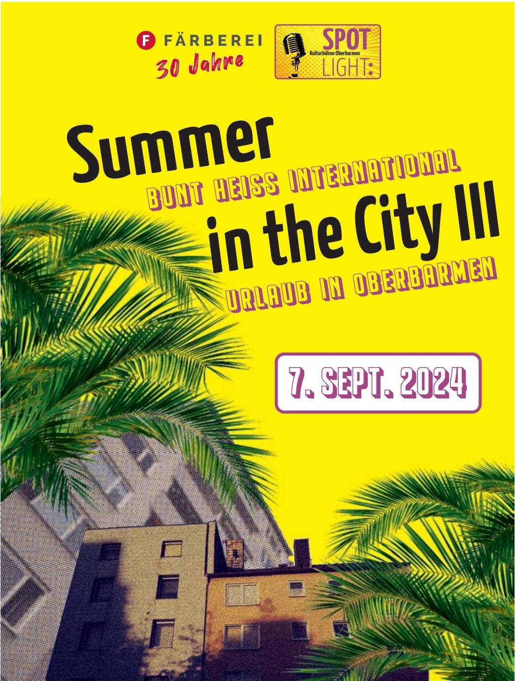 Mehr über den Artikel erfahren Summer in The City – Geburtstagsfest mit unseren Nachbar*innen und allen anderen am 7. September…