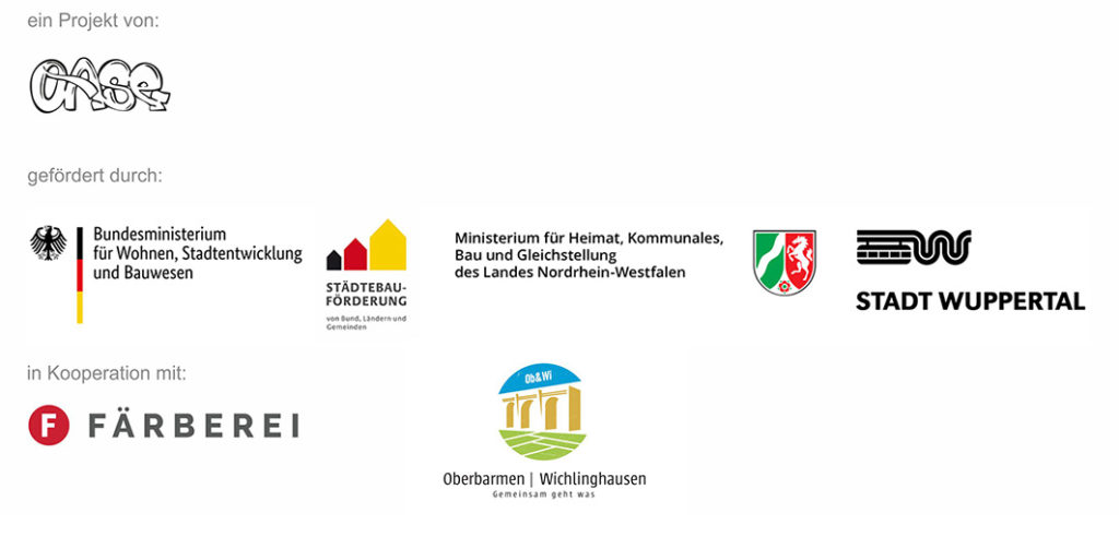 Verschieden Logos von Förderern