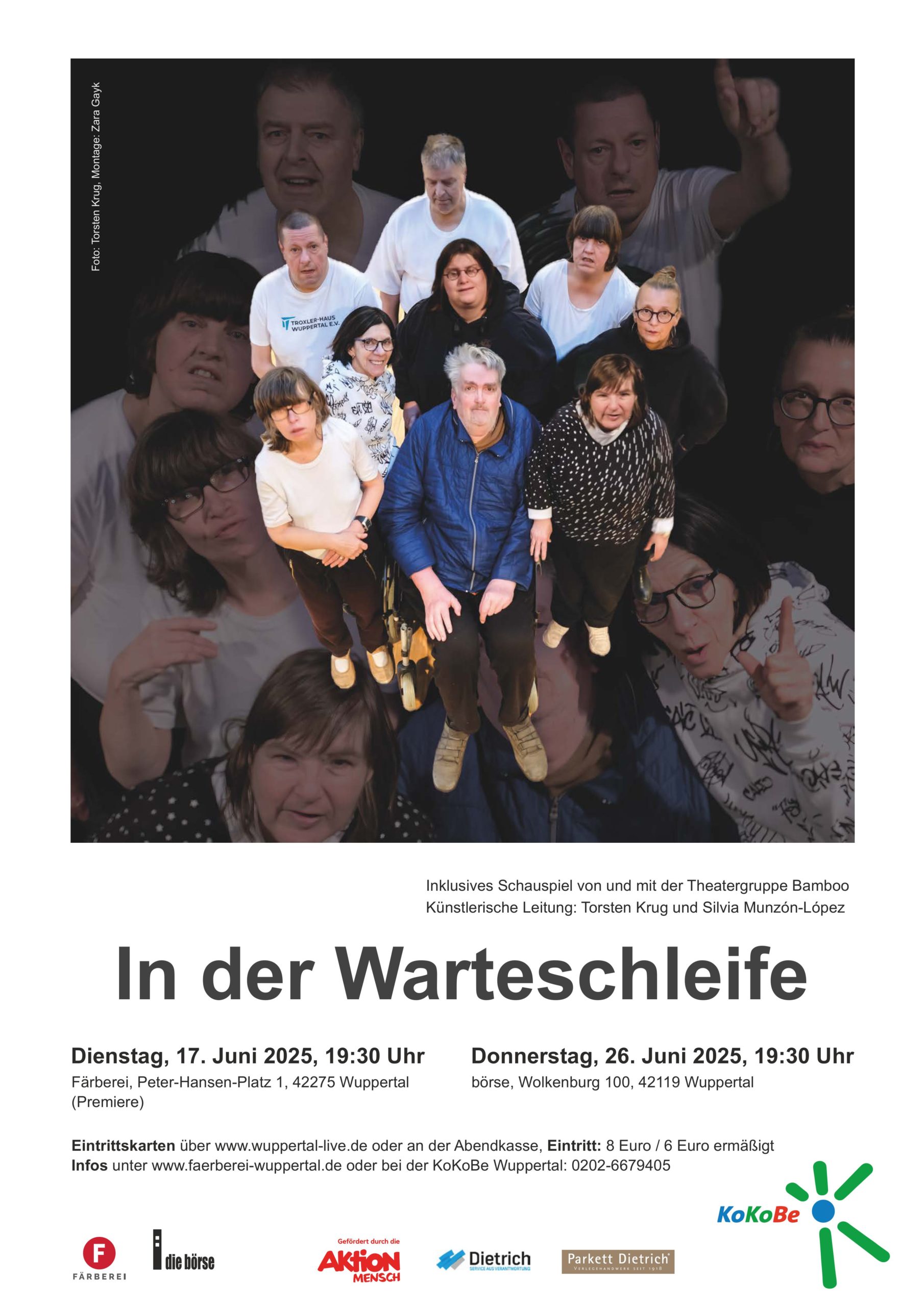 Mehr über den Artikel erfahren Warteschleife – das neue Stück der inklusiven Theatergruppe Bamboo