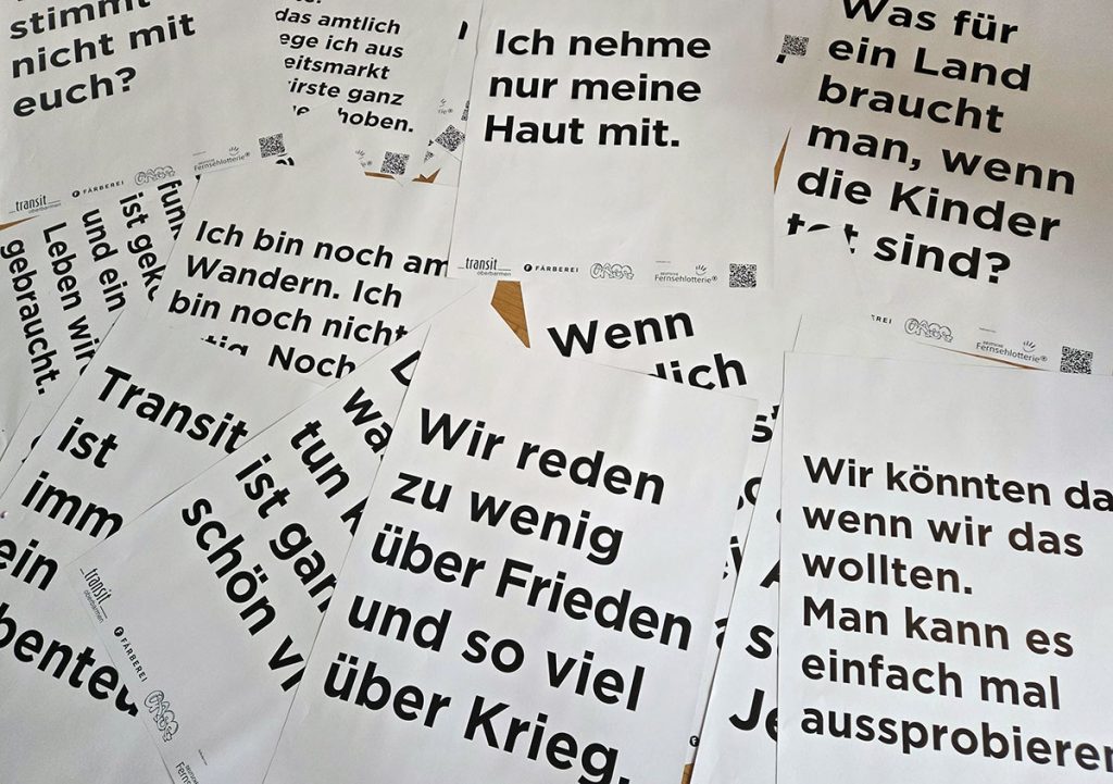 Verschiedenen Plakate